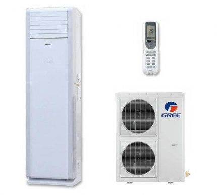 Кондиционер напольный GREE-55: T Fresh R410A: GVA55AL-M3NNC7A (без соединительной инсталляции)